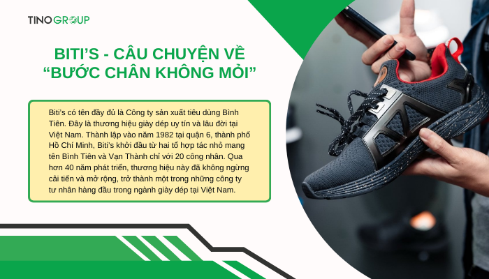 Chiến lược Marketing của Biti’s: Cách kết nối cảm xúc với khách hàng 1 gioi-thieu-doi-net-ve-bitis