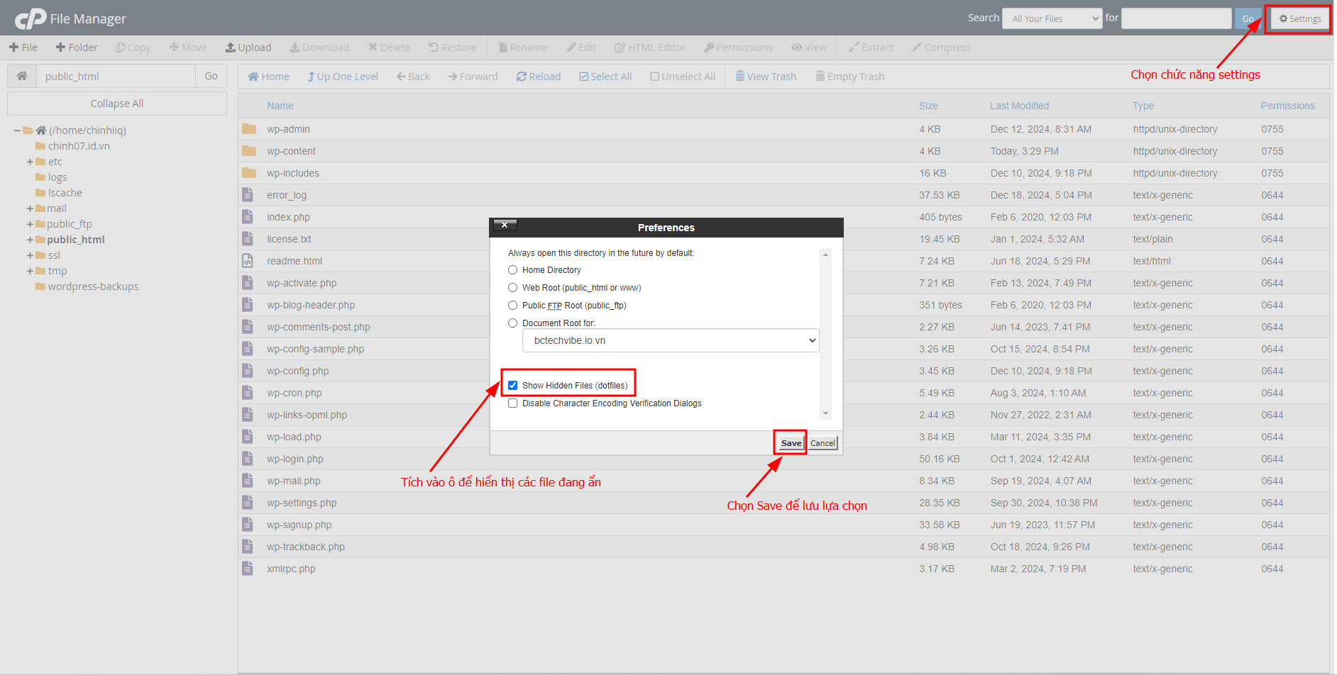 Cách backup website WordPress: hướng dẫn tự động và thủ công 14 Sao lưu mã nguồn (source code) của website