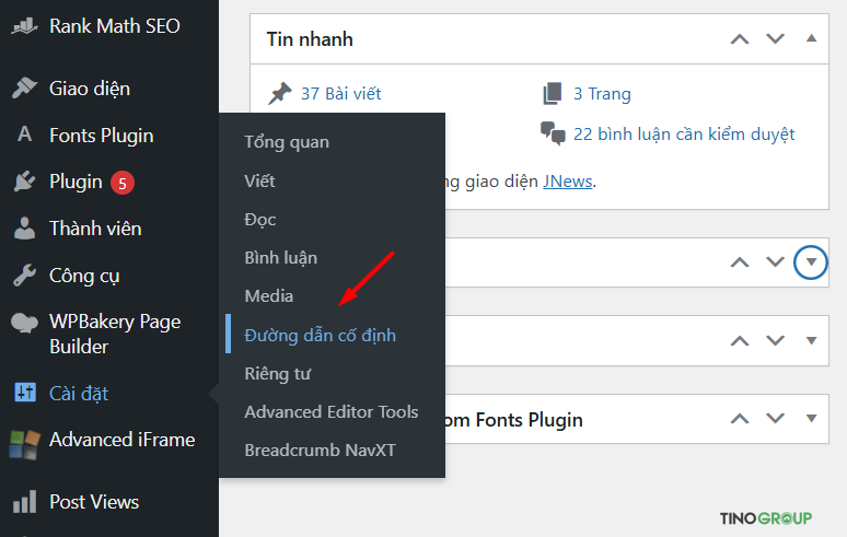 Permalink là gì? Hướng dẫn cài đặt Permalink chuẩn SEO 2025 giúp tăng traffic website 4 Cách cài đặt permalink trên website WordPress