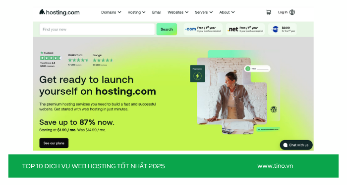 Nên thuê hosting ở đâu? Top 10 dịch vụ web hosting tốt nhất 2025 5 Nhà cung cấp A2 Hosting (Quốc tế - Tốc độ Turbo)