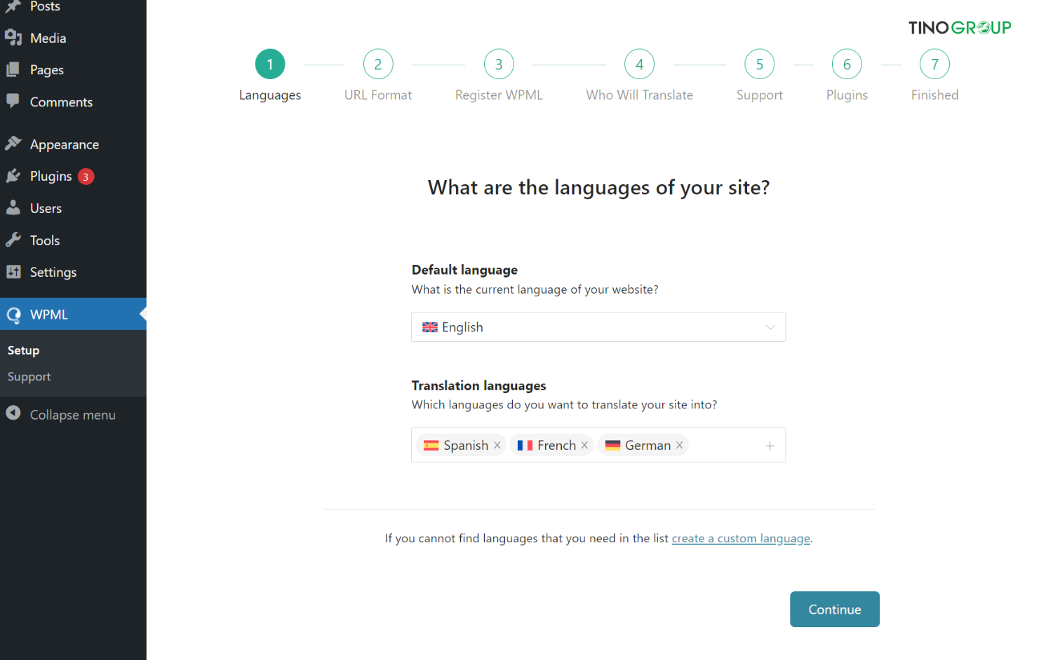 Cách làm website đa ngôn ngữ bằng WordPress (plugin & thủ công) 4 Cấu hình WPML trên website