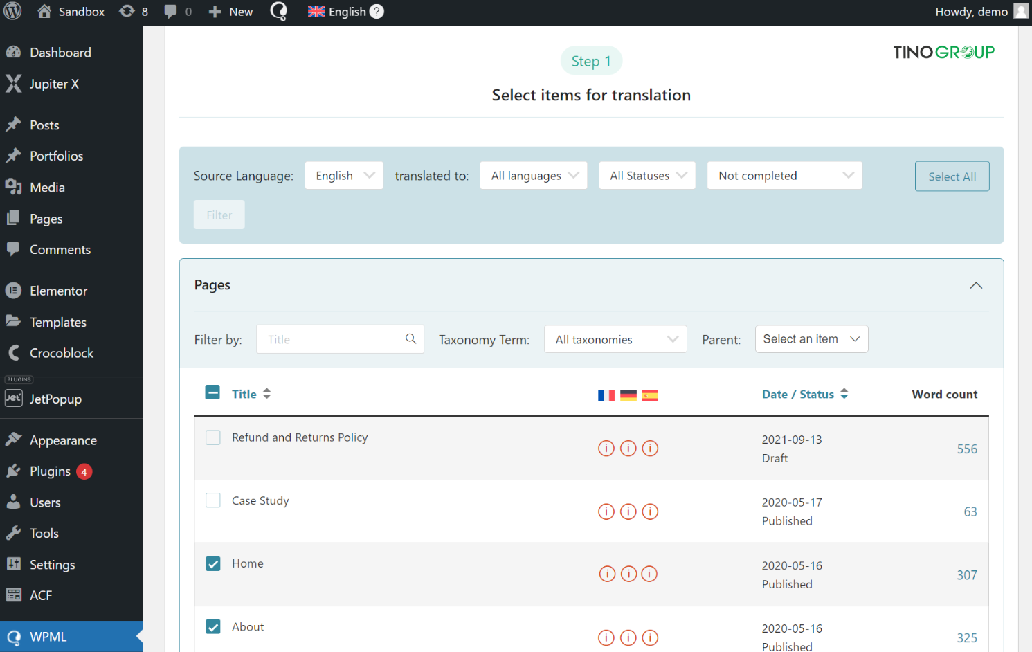 Cách làm website đa ngôn ngữ bằng WordPress (plugin & thủ công) 5 Dịch nội dung website với WPML