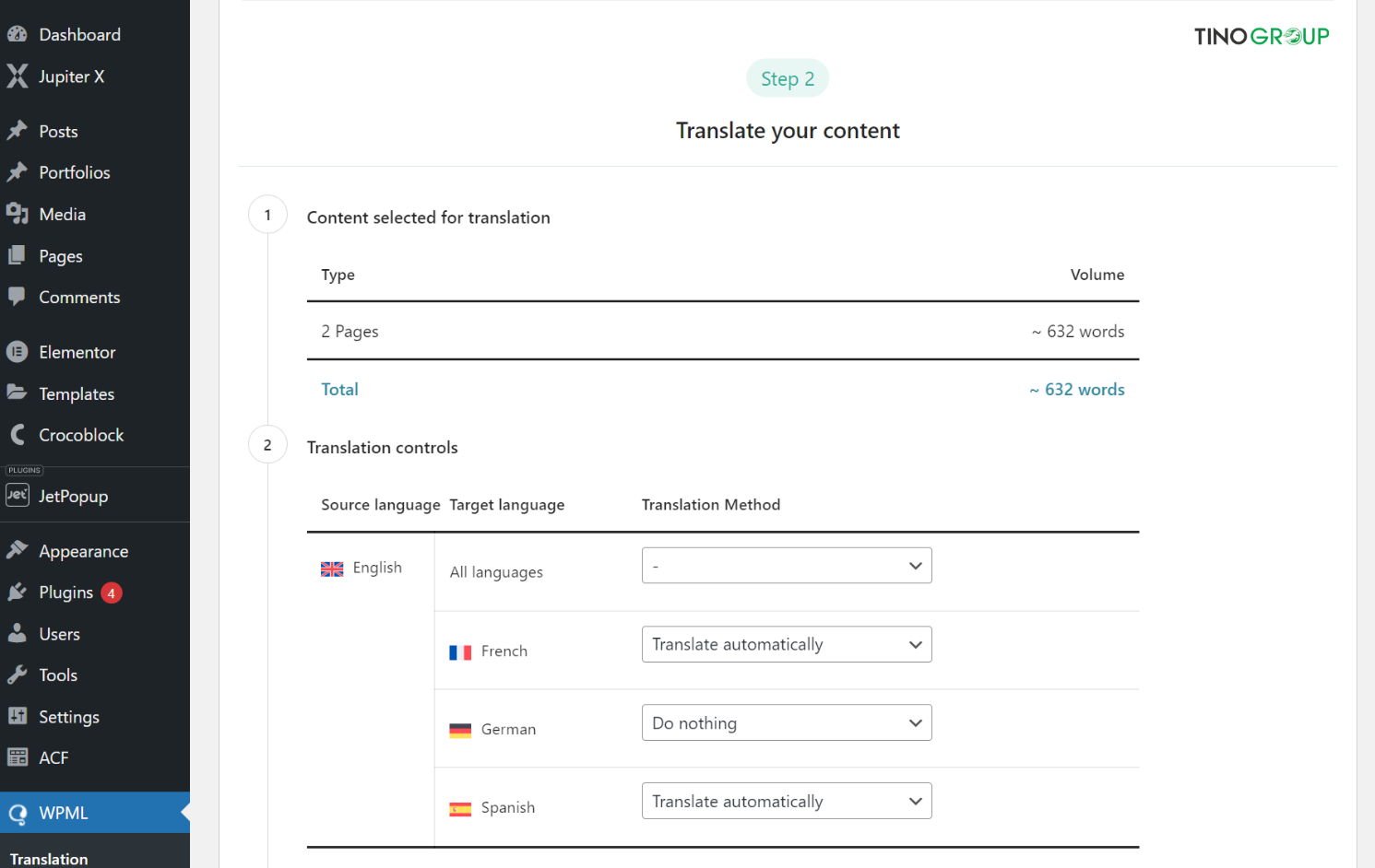 Cách làm website đa ngôn ngữ bằng WordPress (plugin & thủ công) 6 Dịch nội dung website với WPML