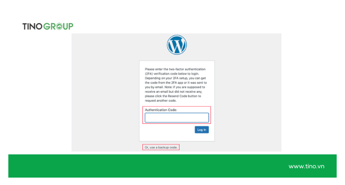 Hướng dẫn bảo mật WordPress 2025: 13+ Biện pháp bảo vệ website khỏi hacker! 14 Đăng nhập với mã xác thực