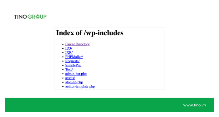 Hướng dẫn bảo mật WordPress 2025: 13+ Biện pháp bảo vệ website khỏi hacker! 17 Vô hiệu hoá chế độ duyệt thư mục và liệt kê thư mục