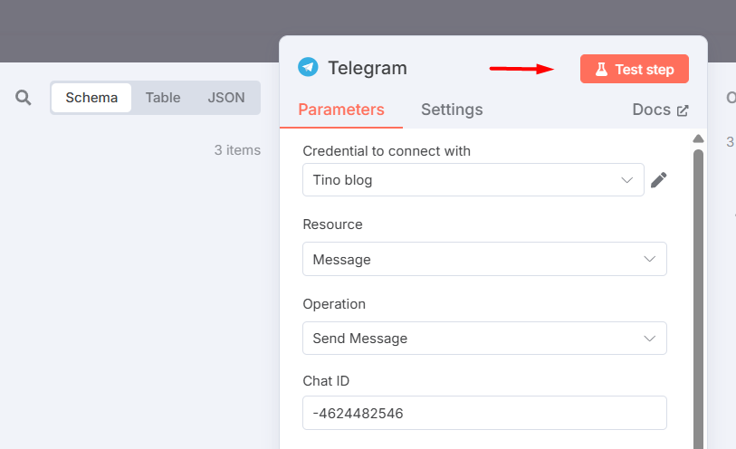Cách sử dụng Telegram Proxy API của Tino để kết nối Telegram với n8n 6 Cách sử dụng Telegram Proxy API của Tino