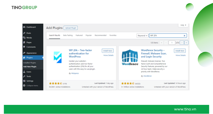 Cách kích hoạt bảo mật 2 lớp cho website WordPress 2025: Hướng dẫn chi tiết từ A-Z 3 Tải và cài đặt plugin