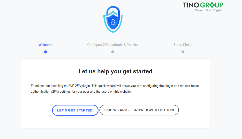 Cách kích hoạt bảo mật 2 lớp cho website WordPress 2025: Hướng dẫn chi tiết từ A-Z 4 Khởi chạy trình hướng dẫn cài đặt