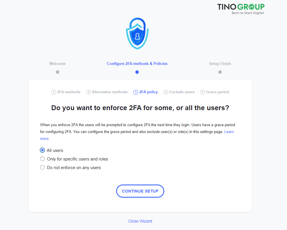 Cách kích hoạt bảo mật 2 lớp cho website WordPress 2025: Hướng dẫn chi tiết từ A-Z 7 Đặt chính sách 2FA