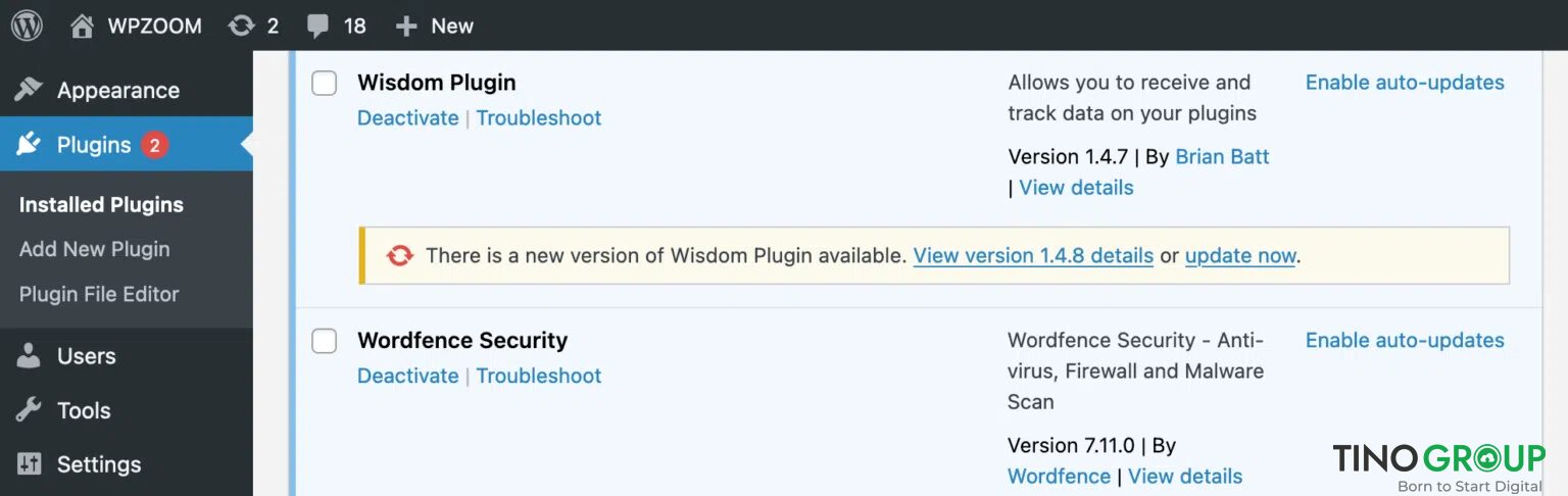 Plugin WordPress là gì? Xu hướng 2025 và cách tối ưu hiệu suất website 10 Cập nhật Plugin