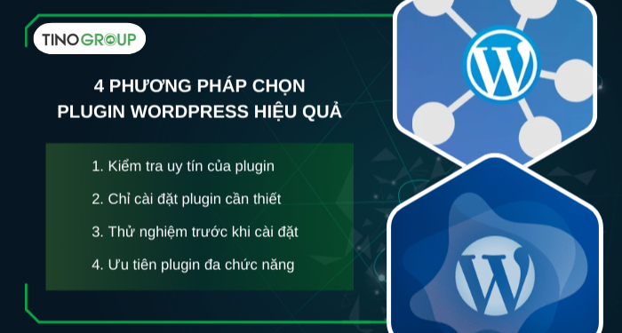 Nên cài đặt tối đa bao nhiêu plugin WordPress để website mượt mà? 5 4 phương pháp chọn Plugin WordPress hiệu quả