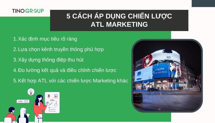 Above the line là gì? Tìm hiểu về “chiêu trò” Marketing đỉnh cao của doanh nghiệp 4 5-cach-ap-dung-chien-luoc-atl-marketing