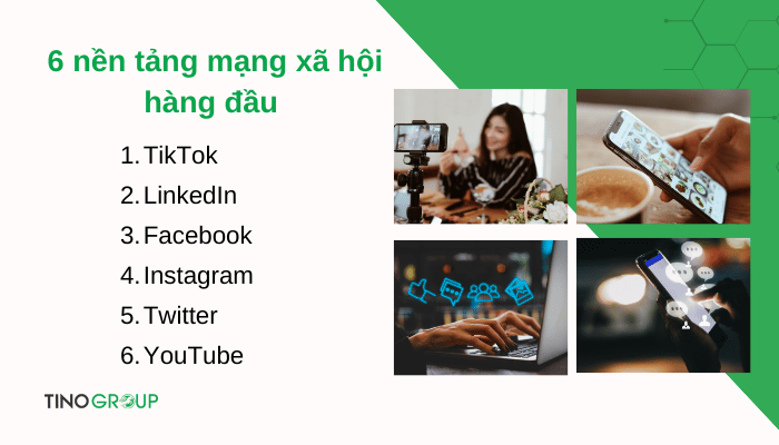 Social Media Marketing (SMM) là gì? Cẩm nang toàn diện về SMM cho doanh nghiệp 3 cac-nen-tang-mang-xa-hoi-hang-dau