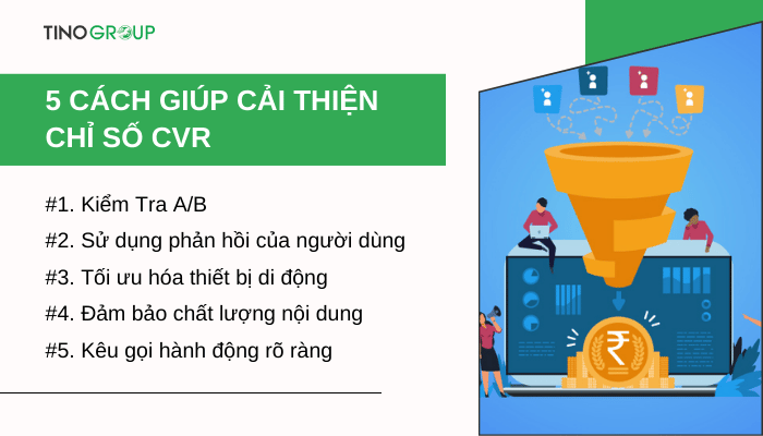 CVR là gì? 6 yếu tố ảnh hưởng đến CVR 5 cach-giup-cai-thien-chi-so-cvr