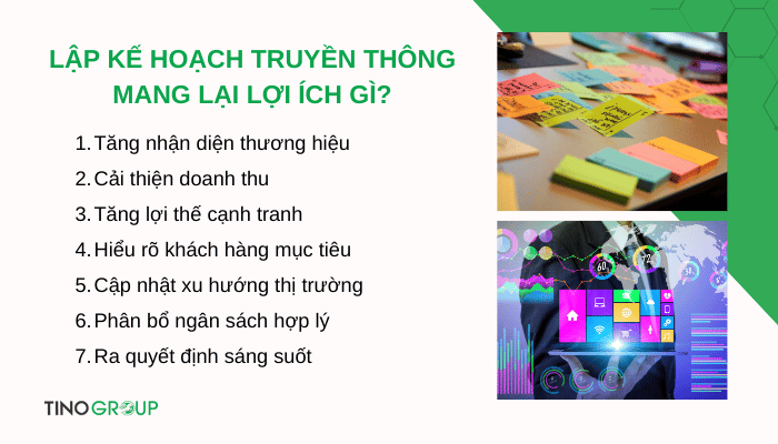 Lập kế hoạch truyền thông: xây dựng chiến lược trong 10 bước 2 loi-ich-cua-viec-lap-ke-hoach-truyen-thong