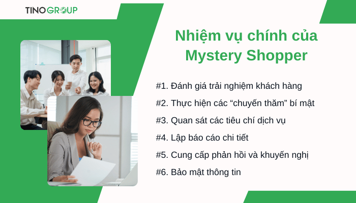 Mystery Shopper là gì? Những điều cần biết về “người mua sắm bí ẩn” 3 nhiem-vu-chinh-cua-mystery-shopper
