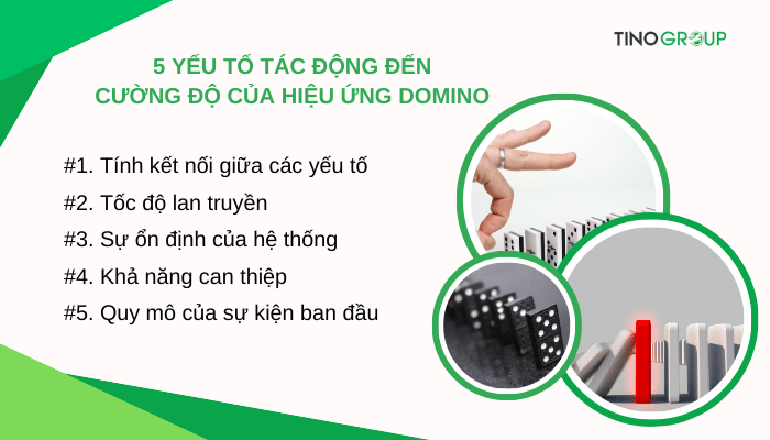 Hiệu ứng Domino là gì? Giải mã hiện tượng thay đổi dây chuyền bất ngờ 4 cac-yeu-to-tac-dong-den-cuong-do-cua-hieu-ung-domino
