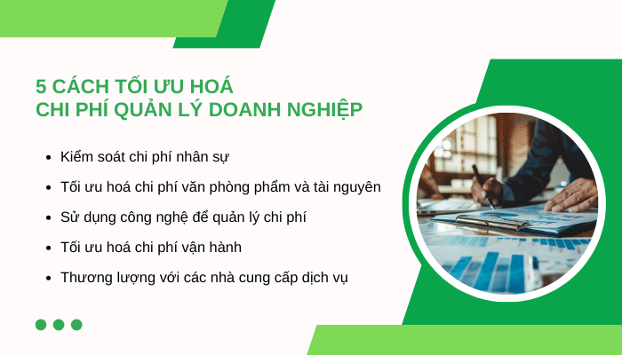 Chi phí quản lý doanh nghiệp gồm những gì? 5 cách giúp tối ưu chi phí quản lý doanh nghiệp 5 Chi phí quản lý doanh nghiệp gồm những gì? 5 cách giúp tối ưu chi phí quản lý doanh nghiệp 1