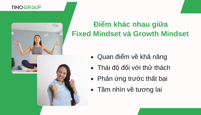 Mindset là gì? Vũ khí bí mật để chiến thắng trên đường đua kinh doanh 3 diem-khac-nhau-giua-fixed-mindset-va-growth-mindset