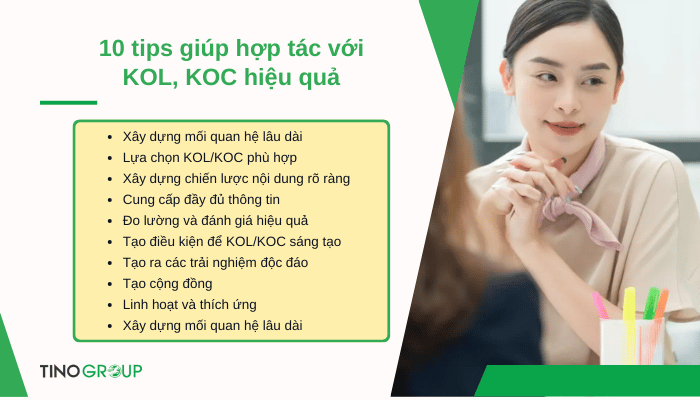 KOL, KOC là gì? Phân biệt 2 kiểu ảnh hưởng phổ biến trong Marketing hiện đại 5 cac-tips-giup-hop-tac-voi-kol-koc-hieu-qua