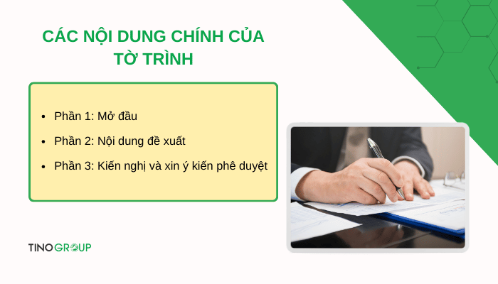 Mẫu tờ trình xin ý kiến cấp trên: cách soạn thảo và những mẫu tờ trình mới nhất 2024 2 cac-noi-dung-chinh-cua-to-trinh