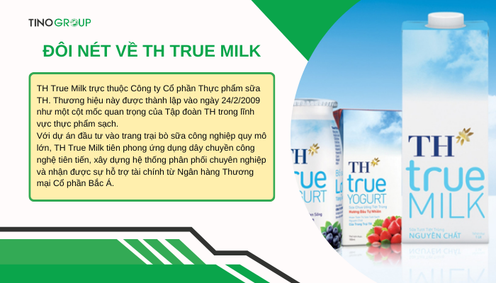 Từ cánh đồng đến bàn ăn: Chiến lược marketing của TH True Milk tạo nên sự khác biệt 1 gioi-thieu-ve-th-true-milk