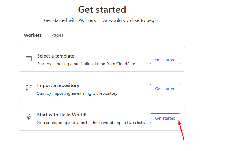Hướng dẫn cách cài đặt proxy cf-worker-telegram để sử dụng Telegram Bot API trên n8n 5 Tạo Worker trên Cloudflare