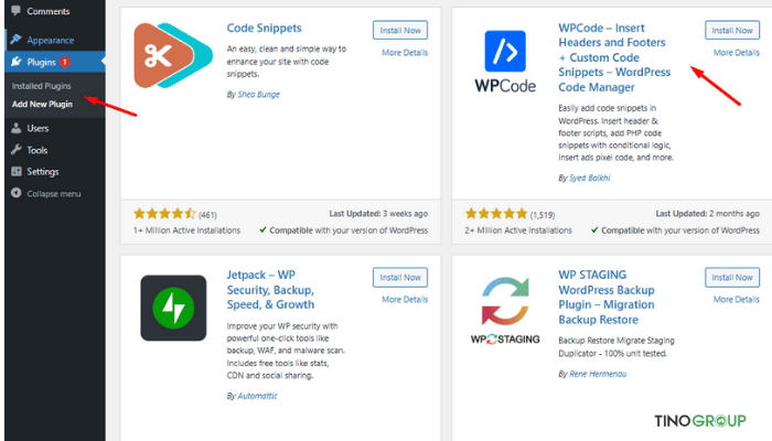 Tải plugin WPCode 