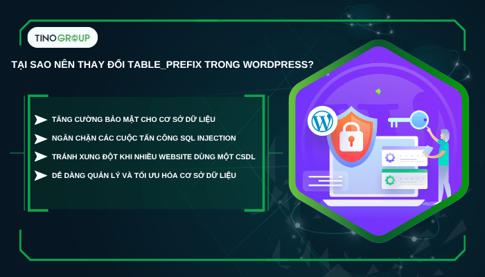 Tại sao nên thay đổi table_prefix trong WordPress?