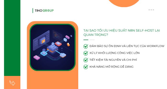 Chia sẻ kinh nghiệm tối ưu hiệu suất self-host n8n 2 Tại sao tối ưu hiệu suất n8n self-host lại quan trọng?