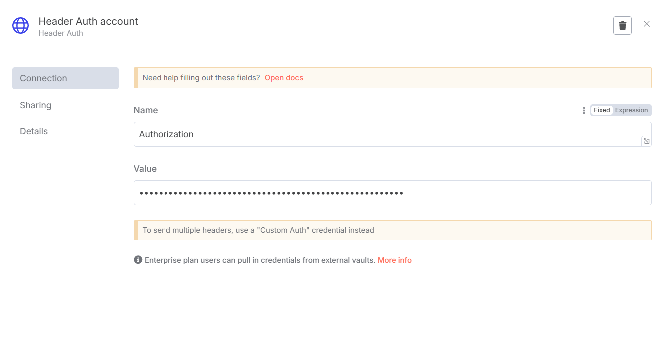 Hướng dẫn cách tạo workflow crawl dữ liệu website với n8n đơn giản 9 Thêm node HTTP Request Node (Dumpling AI Crawl Endpoint)