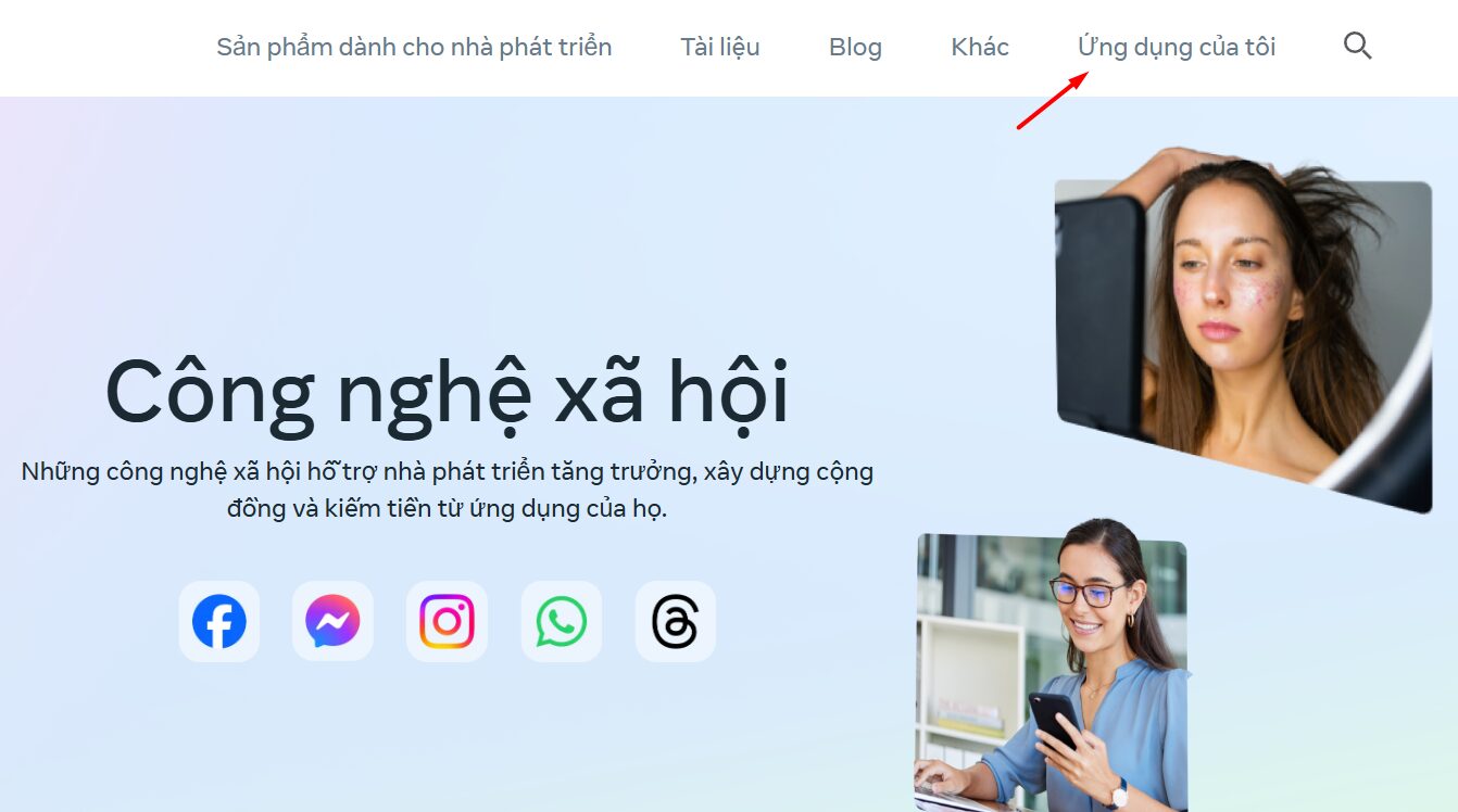 Hướng dẫn cách tạo Access Token Facebook Graph API để kết nối với n8n 3 Tạo ứng dụng Facebook mới