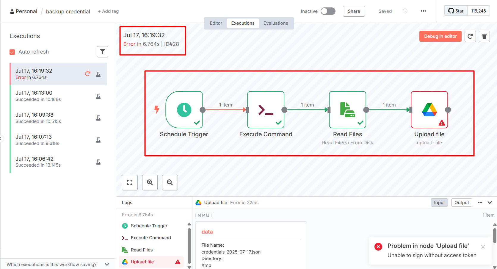 Tổng quan luồng thực thi (Workflow Diagram)