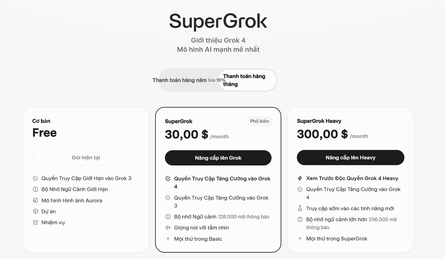 Đăng ký thông qua gói X Premium
