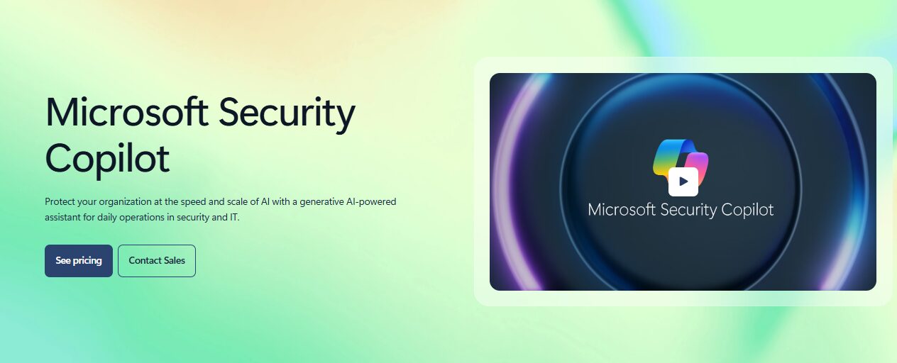 Microsoft Copilot for Security