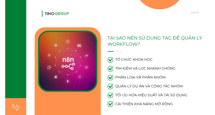 Cách sử dụng Tag trong n8n để tổ chức workflow khoa học và dễ quản lý 2 Tại sao nên sử dụng Tag để quản lý workflow?