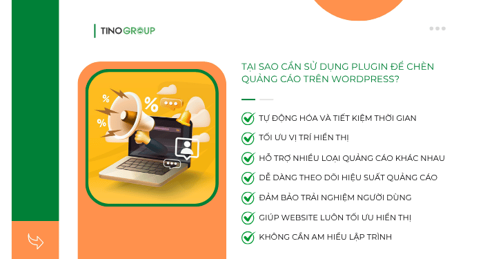 Top 7 plugin chèn quảng cáo cho WordPress tốt nhất 2025 2 Tại sao cần sử dụng plugin để chèn quảng cáo trên WordPress?