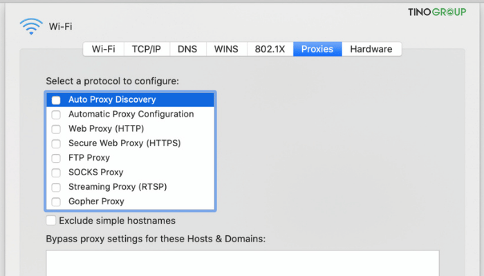 Vô hiệu hóa Proxy Server hoặc VPN