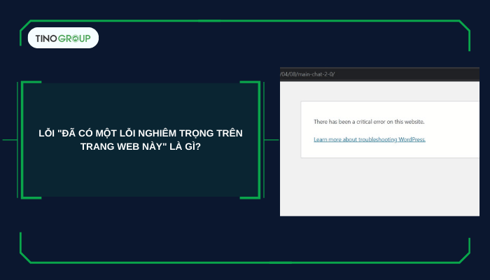 Hướng dẫn sửa lỗi "Đã có một lỗi nghiêm trọng trên trang web này" trong WordPress 1 Lỗi "Đã có một lỗi nghiêm trọng trên trang web này" là gì?