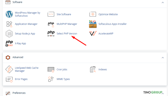 Hướng dẫn sửa lỗi "Đã có một lỗi nghiêm trọng trên trang web này" trong WordPress 12 Nâng cấp phiên bản PHP