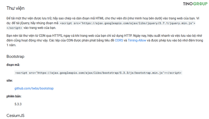 Thêm thư viện jQuery thủ công vào header.php