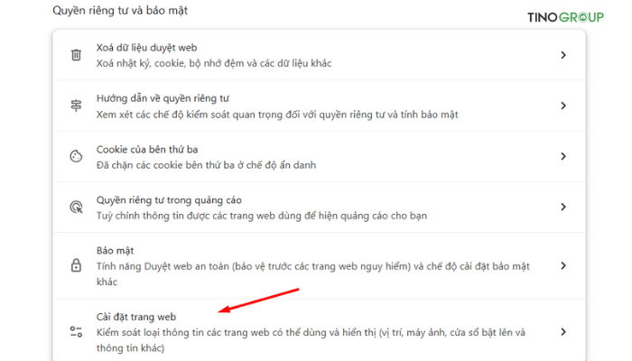 Lỗi do cache và cookie trình duyệt