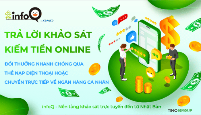 InfoQ – Kiếm tiền từ khảo sát trực tuyến