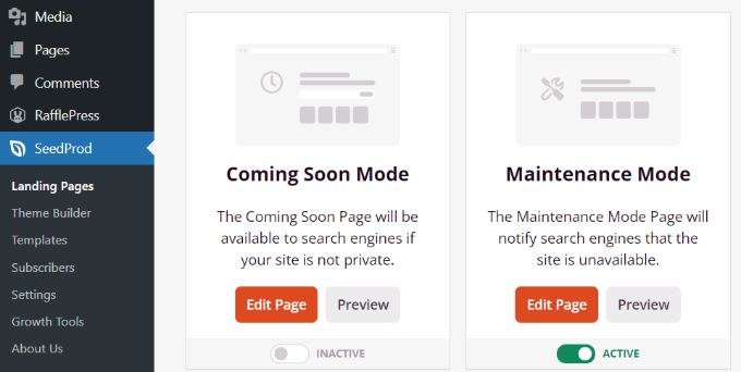 Cách tạo trang Coming soon và bảo trì cho WordPress giúp giữ chân khách hàng tiềm năng 14 Cách tạo trang Coming soon và bảo trì cho WordPress giúp giữ chân khách hàng tiềm năng 14