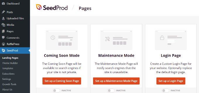 Cách tạo trang Coming soon và bảo trì cho WordPress giúp giữ chân khách hàng tiềm năng 2 Cách tạo trang Coming soon và bảo trì cho WordPress giúp giữ chân khách hàng tiềm năng 2