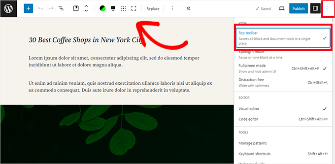 Thành thạo cách sử dụng Block Editor trong WordPress chỉ trong 5 phút! (Hướng dẫn với Gutenberg) 33 Thành thạo cách sử dụng Block Editor trong WordPress chỉ trong 5 phút! (Hướng dẫn với Gutenberg) 33