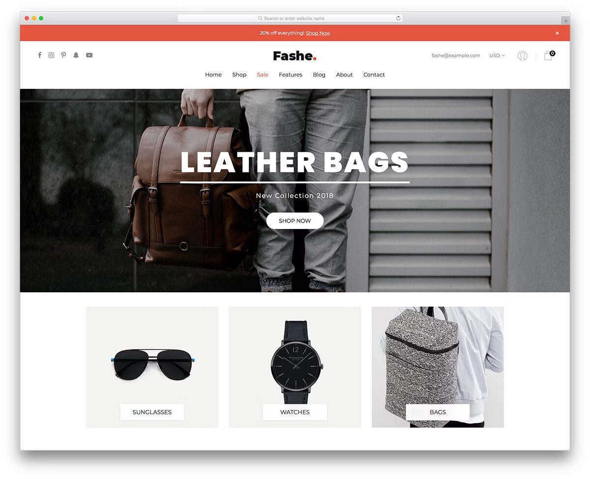 Top 50+ mẫu website bán hàng WordPress đẹp, chuẩn SEO 2025 15 Fashe