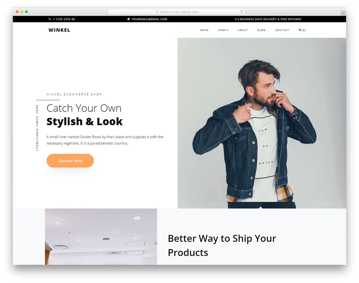 Top 50+ mẫu website bán hàng WordPress đẹp, chuẩn SEO 2025 28 Minzel