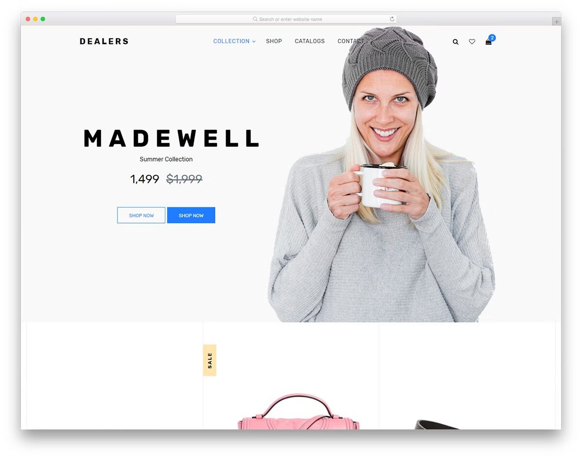 Top 50+ mẫu website bán hàng WordPress đẹp, chuẩn SEO 2025 30 Dealers