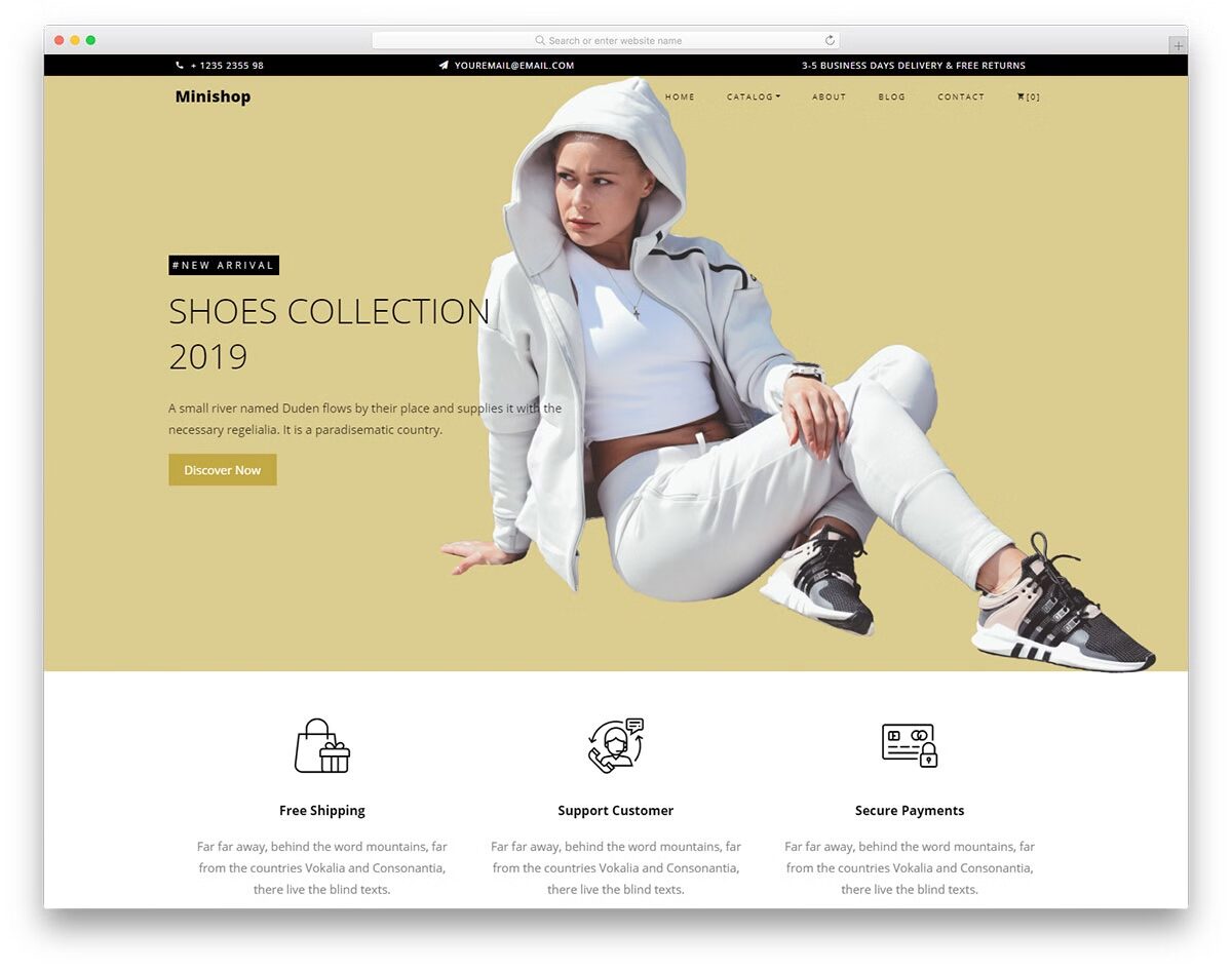 Top 50+ mẫu website bán hàng WordPress đẹp, chuẩn SEO 2025 32 Minishop